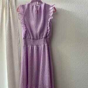 Girls Size 8 Purple Flowy Dress – Perfect for Summer & Special Occasions